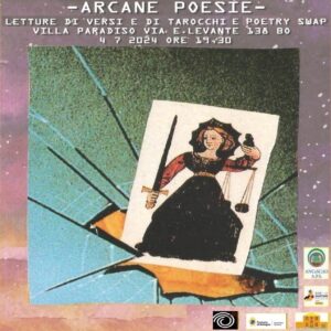 Martina Campi, autrice e performer, poesia contemporanea, Arcane poesie 2024
